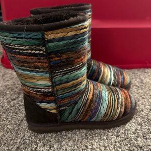 Cute, fuzzy boots! Worn twice